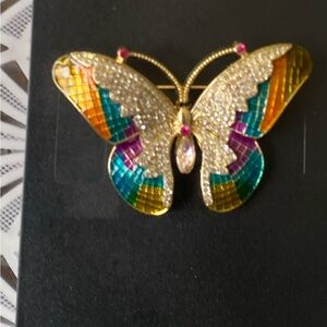 Colorful Butterfly Brooch pin